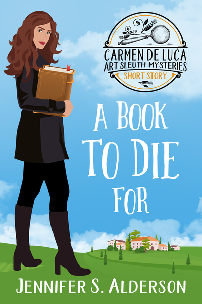 Book cover A Book To Die For by Jennifer S. Alderson
