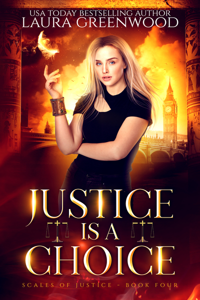 Justice is a Choice Scales of Justice Laura Greenwood