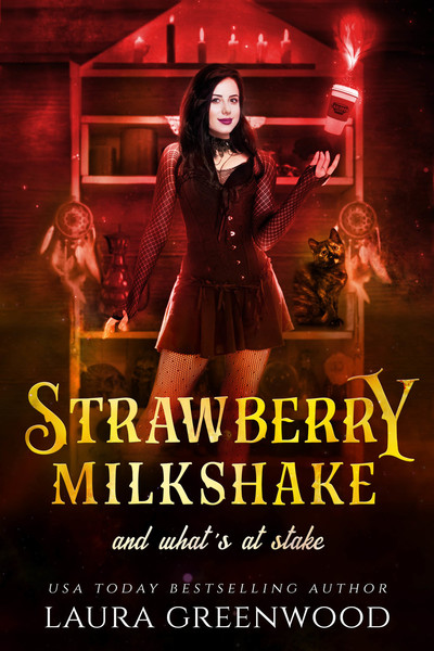 Strawberry Milkshake And What's At Stake Cauldron Coffee Shop Laura Greenwood