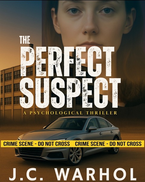 The Perfect Suspect cover by J.C. Warhol