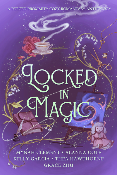 Get your FREE copy of Locked in Magic: A Forced Proximity Cozy Fantasy Romance Anthology