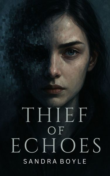 Thief of Echoes sci-fi thriller cover